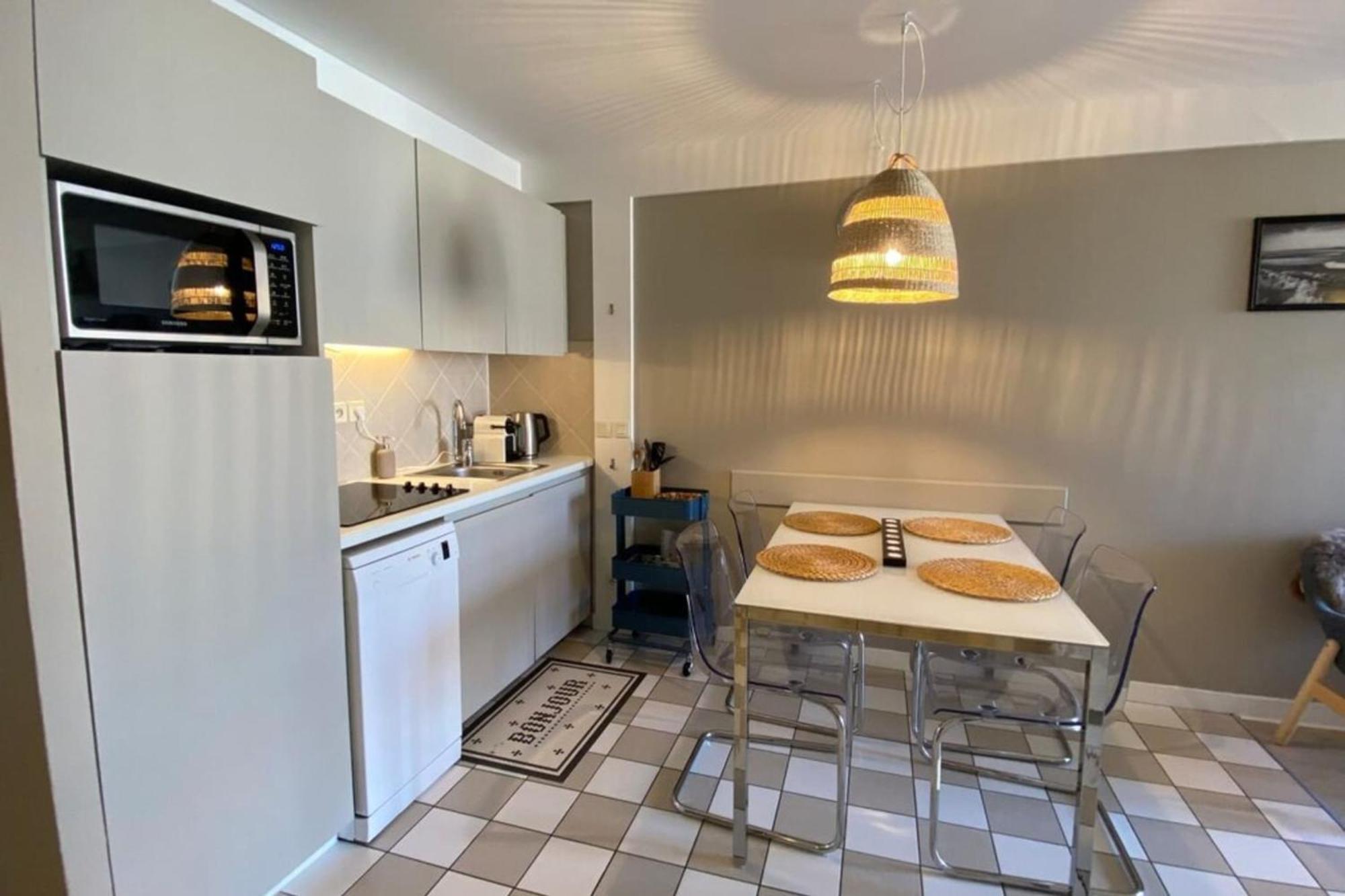 Very Nice 6 Person Apart With Swimming Pool Tennis Court And Car Park 202 Le Touquet Eksteriør billede